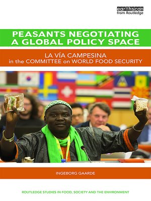 cover image of Peasants Negotiating a Global Policy Space